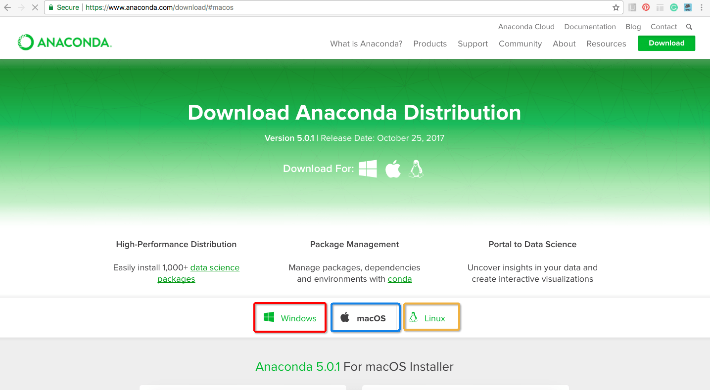 Download anaconda mac